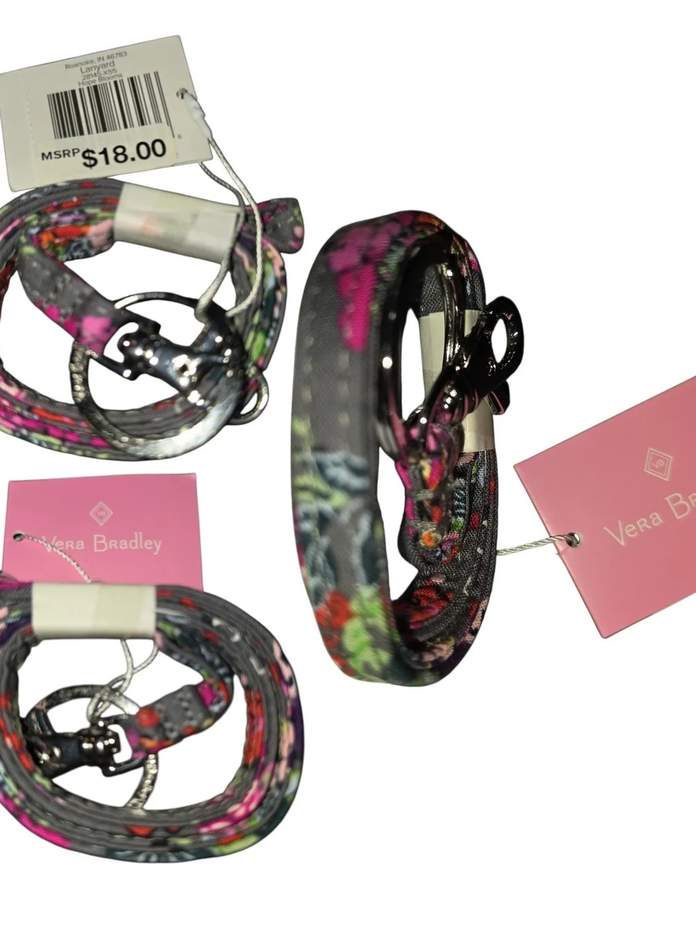 Vera Bradley Gray Floral